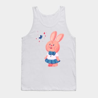 Curious little bunny Tank Top